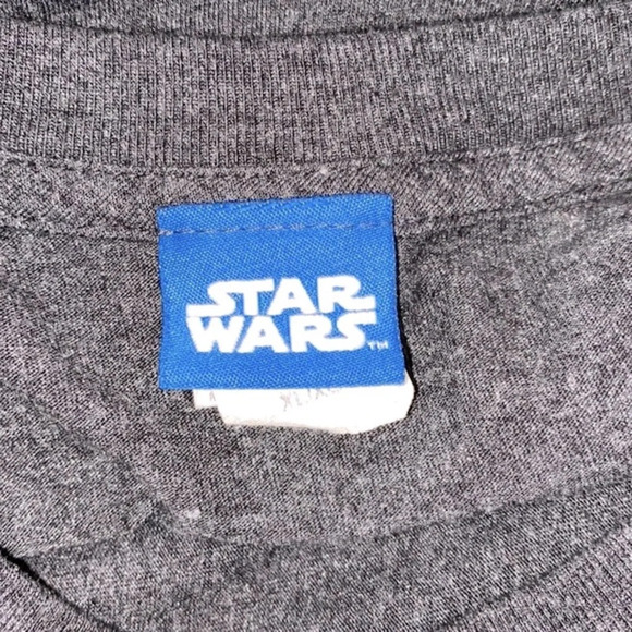 Star Wars Darth Vader grey graphic T-shirt size XLarge - Picture 3 of 6